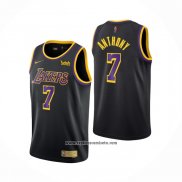 Camiseta Los Angeles Lakers Carmelo Anthony #7 Earned Negro