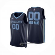 Camiseta Memphis Grizzlies Personalizada Icon 2024-25 Azul