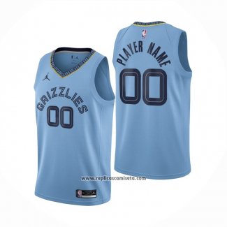 Camiseta Memphis Grizzlies Personalizada Statement Azul