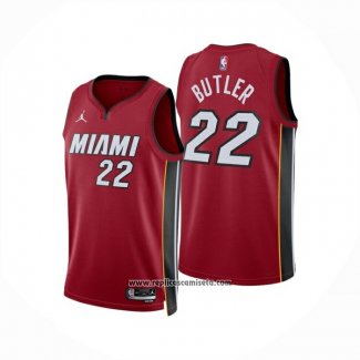Camiseta Miami Heat Jimmy Butler #22 Statement 2024-25 Rojo