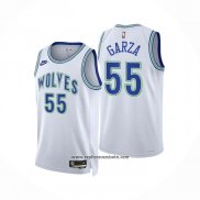 Camiseta Minnesota Timberwolves Luka Garza #55 Classic 2023-24 Blanco