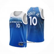 Camiseta Minnesota Timberwolves Mike Conley JR. #10 Ciudad 2023-24 Azul