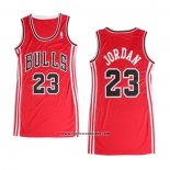 Camiseta Mujer Chicago Bulls Michael Jordan #23 Icon Rojo