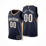 Camiseta New Orleans Pelicans Personalizada Icon 2024-25 Azul