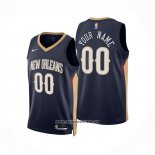 Camiseta New Orleans Pelicans Personalizada Icon 2024-25 Azul