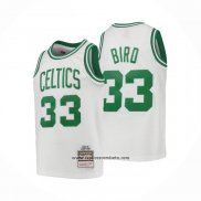 Camiseta Nino Boston Celtics Larry Bird #33 Mitchell & Ness 1985-86 Blanco