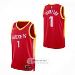 Camiseta Nino Houston Rockets Amen Thompson NO 1 Icon 2026-27 Rojo