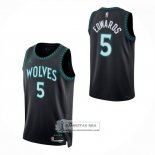 Camiseta Nino Minnesota Timberwolves Anthony Edwards NO 5 Statement 2026-27 Negro