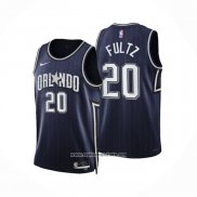 Camiseta Orlando Magic Markelle Fultz #20 Ciudad 2023-24 Azul