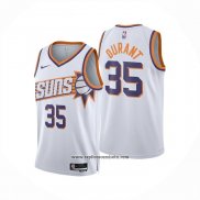Camiseta Phoenix Suns Kevin Durant NO 35 Association 2025-26 Blanco