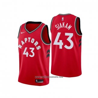 Camiseta Toronto Raptors Pascal Siakam #43 Statement 2018 Rojo