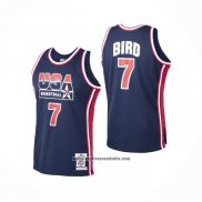 Camiseta USA 1992 Larry Bird #7 Azul