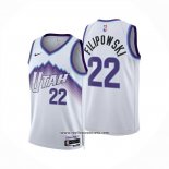 Camiseta Utah Jazz Kyle Filipowski NO 22 Association 2025-26 Blanco