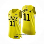 Camiseta Utah Jazz Mike Conley JR. #11 Icon Autentico 2022-23 Amarillo