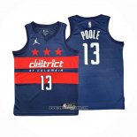 Camiseta Washington Wizards Jordan Poole #13 Statement 2024-25 Azul