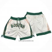 Pantalone Boston Celtics Ciudad Just Don 2023-24 Crema