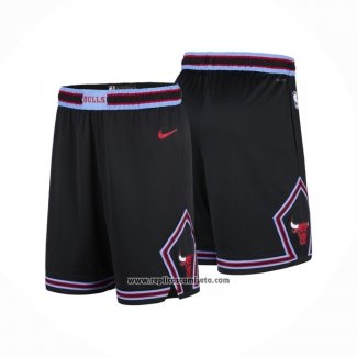 Pantalone Chicago Bulls Ciudad 2025-26 Negro
