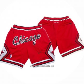 Pantalone Chicago Bulls Just Don Rojo2