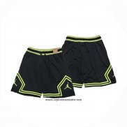 Pantalone Jordan Just Don Negro Verde1