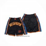 Pantalone Oklahoma City Thunder Ciudad Just Don 2024-25 Negro