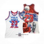 Camiseta All Star 1991 Michael Jordan #23 Blanco