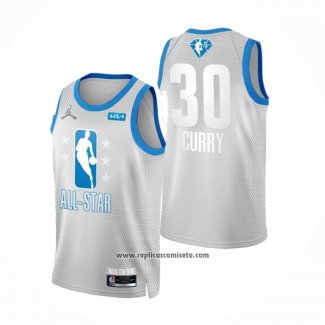 Camiseta All Star 2022 Golden State Warriors Stephen Curry #30 Gris