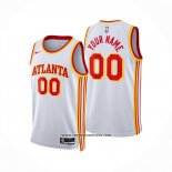 Camiseta Atlanta Hawks Personalizada Association 2024-25 Blanco