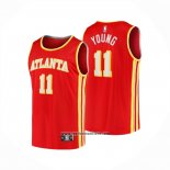 Camiseta Atlanta Hawks Trae Young NO 11 Icon 2024-25 Rojo