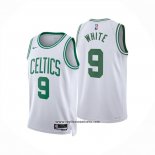 Camiseta Boston Celtics Derrick White NO 9 Association 2023-25 Blanco