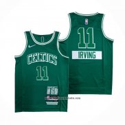 Camiseta Boston Celtics Kyrie Irving #11 Ciudad 2021-22 Verde