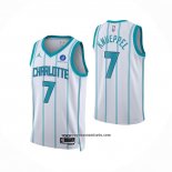 Camiseta Charlotte Hornets Kon Knueppel NO 7 Association 2025-26 Blanco