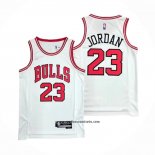 Camiseta Chicago Bulls Michael Jordan #23 Association 2021 Blanco