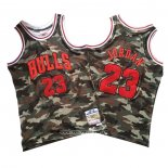 Camiseta Chicago Bulls Michael Jordan #23 Hardwood Verde