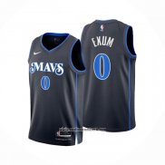 Camiseta Dallas Mavericks Dante Exum #0 Ciudad 2023-24 Azul