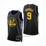 Camiseta Golden State Warriors Andre Iguodala #9 Ciudad 2021-22 Negro
