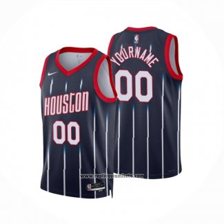 Camiseta Houston Rockets Personalizada Ciudad 2022-23 Negro