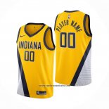 Camiseta Indiana Pacers Personalizada Statement 2019-20 Amarillo