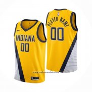 Camiseta Indiana Pacers Personalizada Statement 2019-20 Amarillo