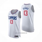 Camiseta Los Angeles Clippers Paul George #13 Association 2020-21 Autentico Blanco