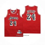Camiseta Los Angeles Lakers Kobe Bryant #24 Retro Rojo