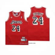 Camiseta Los Angeles Lakers Kobe Bryant #24 Retro Rojo