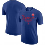 Camiseta Manga Corta Detroit Pistons Azul