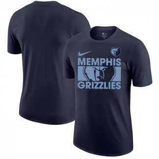 Camiseta Manga Corta Memphis Grizzlies Negro