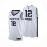 Camiseta Memphis Grizzlies Ja Morant #12 Association 2022-23 Blanco