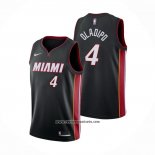 Camiseta Miami Heat Victor Oladipo #4 Icon Negro