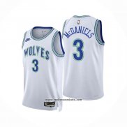 Camiseta Minnesota Timberwolves Jaden Mcdaniels #3 Classic 2023-24 Blanco