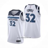 Camiseta Minnesota Timberwolves Karl-Anthony Towns #32 Association Blanco