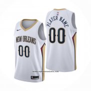 Camiseta New Orleans Pelicans Personalizada Association 2020-21 Blanco