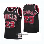 Camiseta Nino Chicago Bulls Michael Jordan #23 Retro Negro