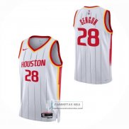 Camiseta Nino Houston Rockets Alperen Sengun NO 28 Association 2026-27 Blanco